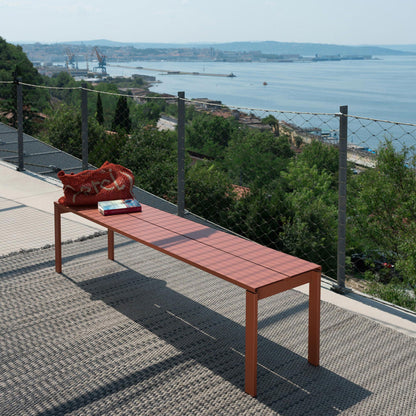 be-Easy Slatted Outdoor Bench
