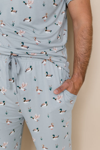 Men's Lounge Pants in Mallard Duck