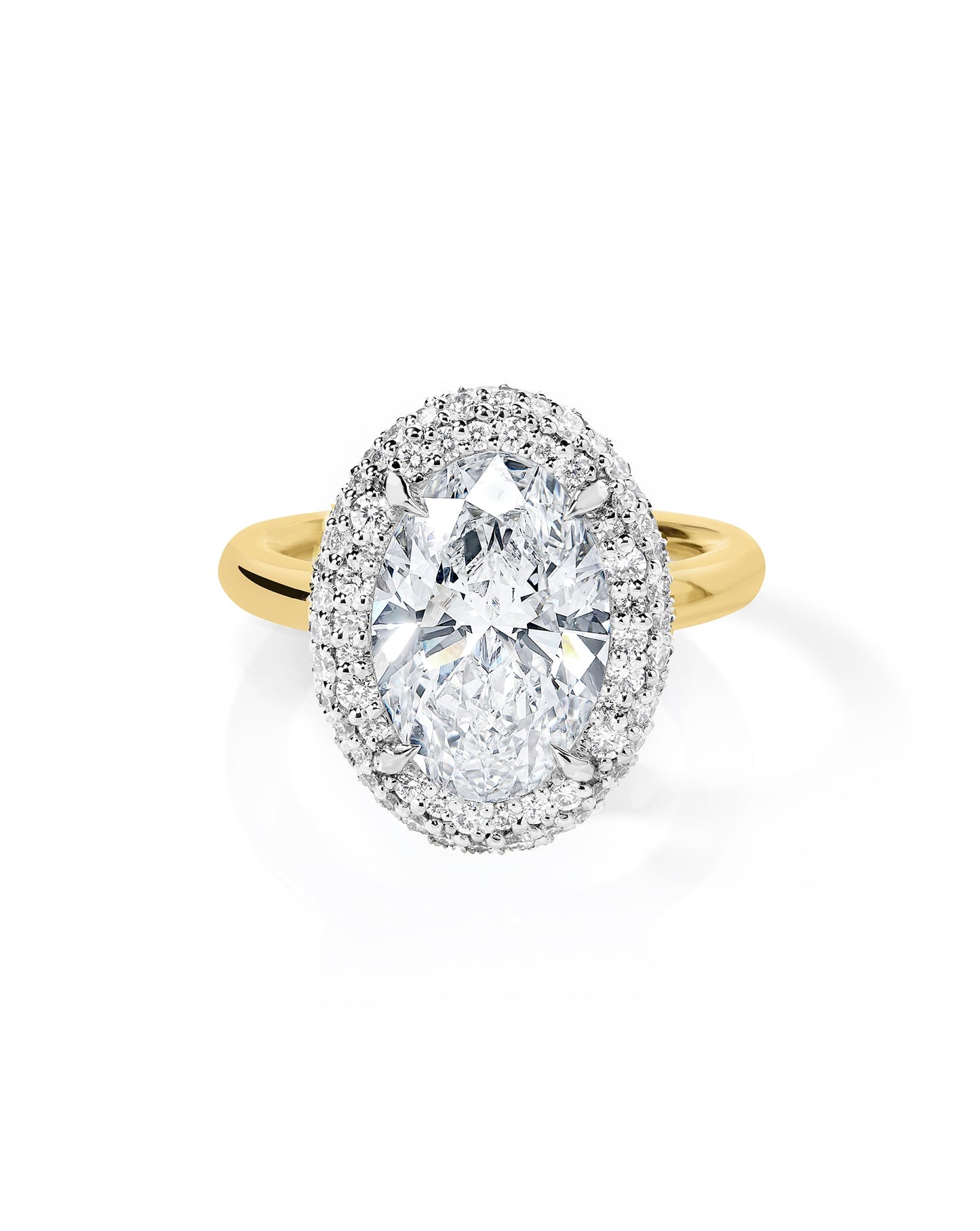 Cloud Bezel with Pavé Halo