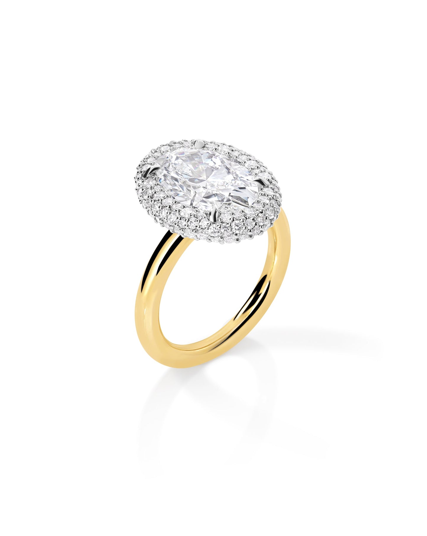 Cloud Bezel with Pavé Halo