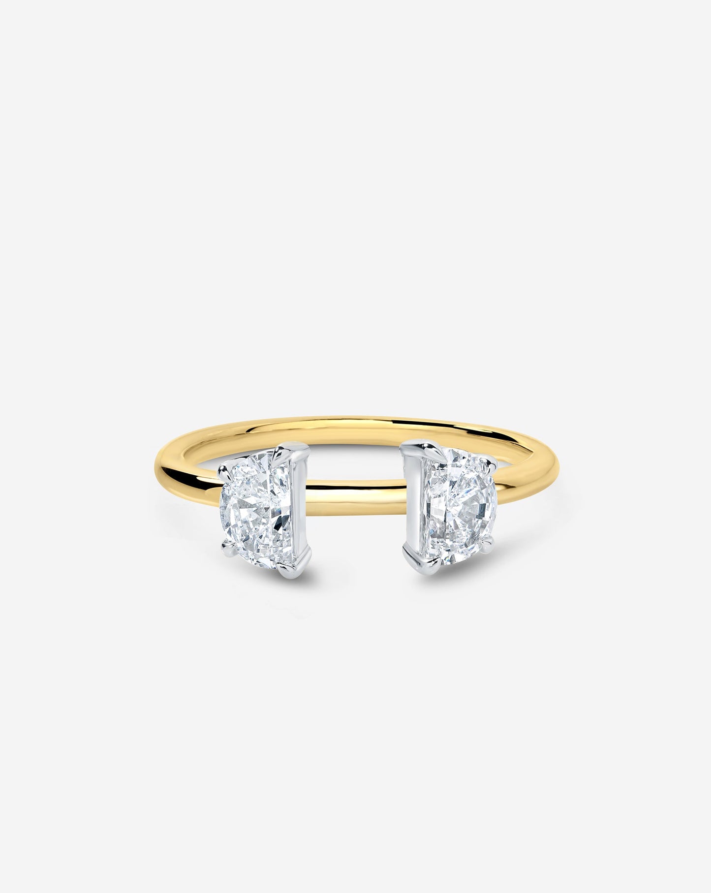 3.68 Cushion Lab Diamond in Whisper Thin® Embrace