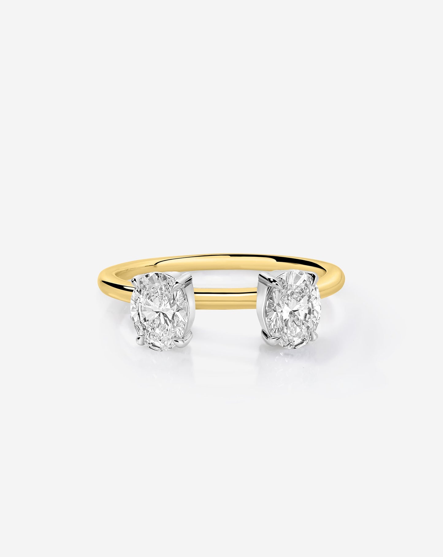 4.06 Oval Lab Diamond in Whisper Thin® Embrace