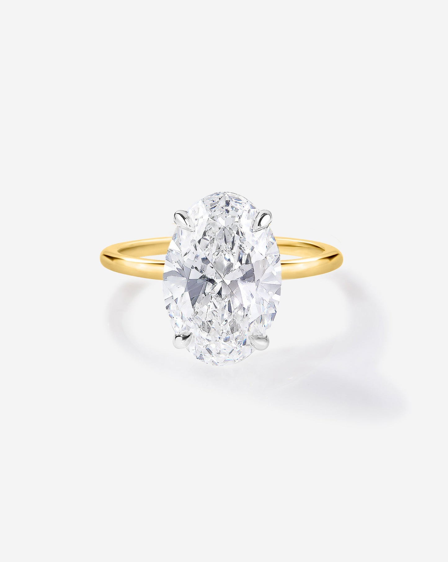 3.78 Oval Lab Diamond in Whisper Thin®