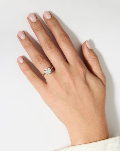 3.63 Round Lab Diamond in Whisper Thin®