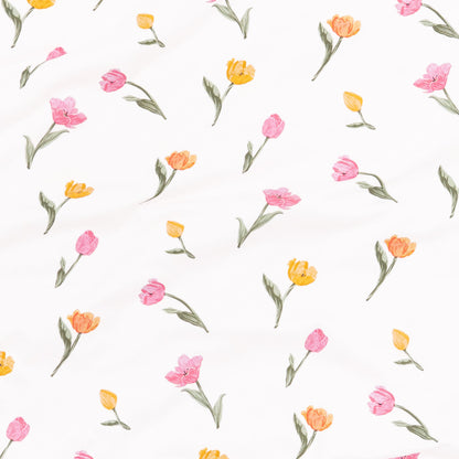 Swaddle Blanket in Tulip