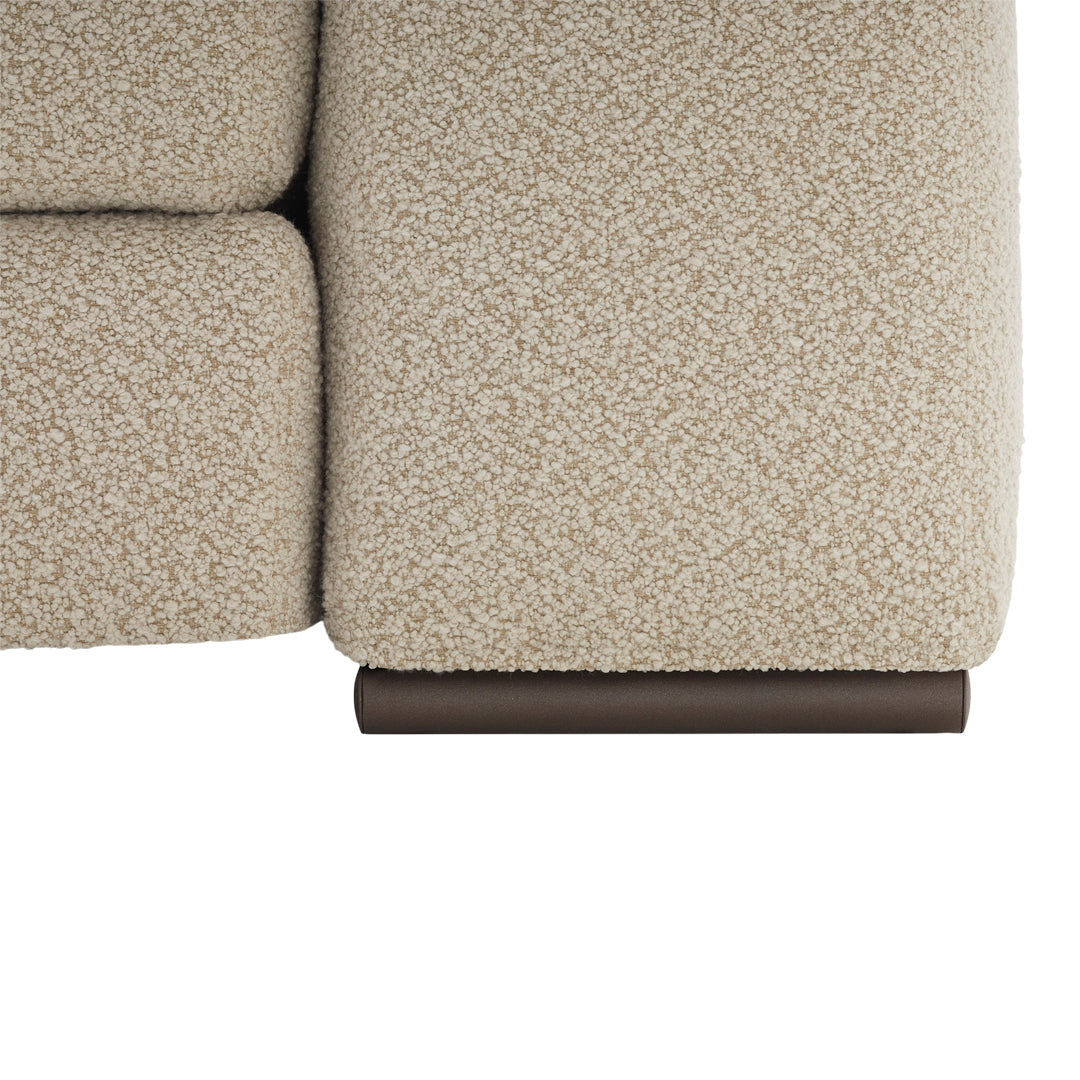 Ananta L-Shaped Sectional Sofa w/ Table Composition