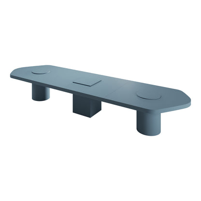 Bold Modular Conference Table - Matte Lacquered