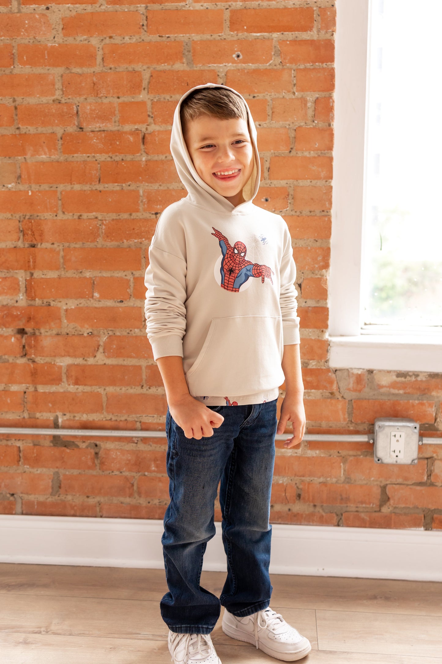 Hoodie in Spider-Man