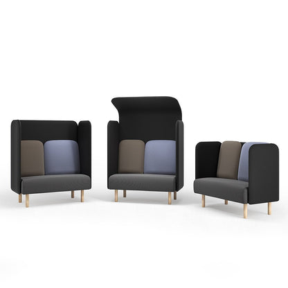 August 2-Seater Sofa - Tall Back
