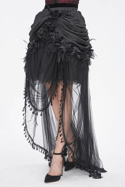 Antoinette Gothic Bustle Skirt with Train