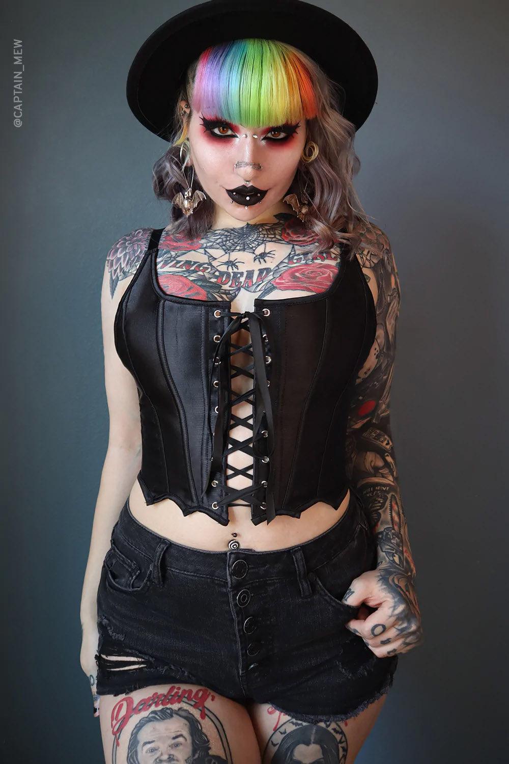 Bat Wing Corset Top
