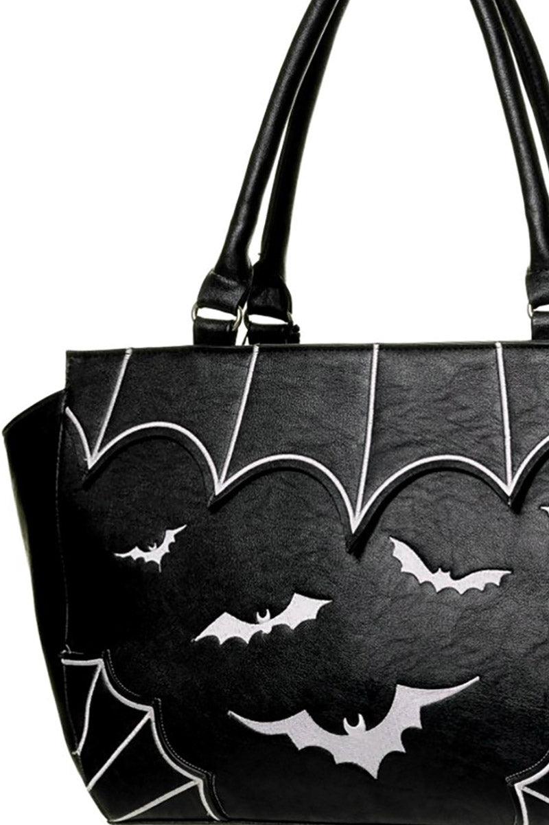 Bats Handbag [BLACK/WHITE]