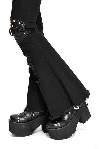 Bellatrix Strange Shredded Bell Bottoms