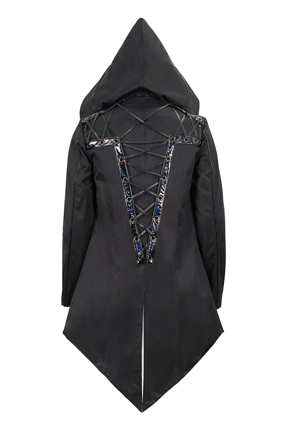 Black Butcher Pierced Coat