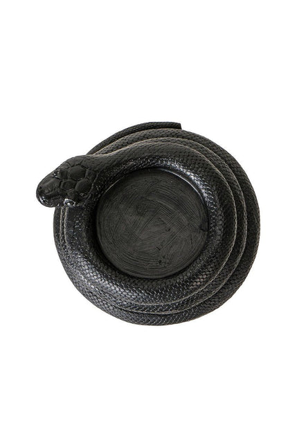 Black Snake Tealight Candle Holder