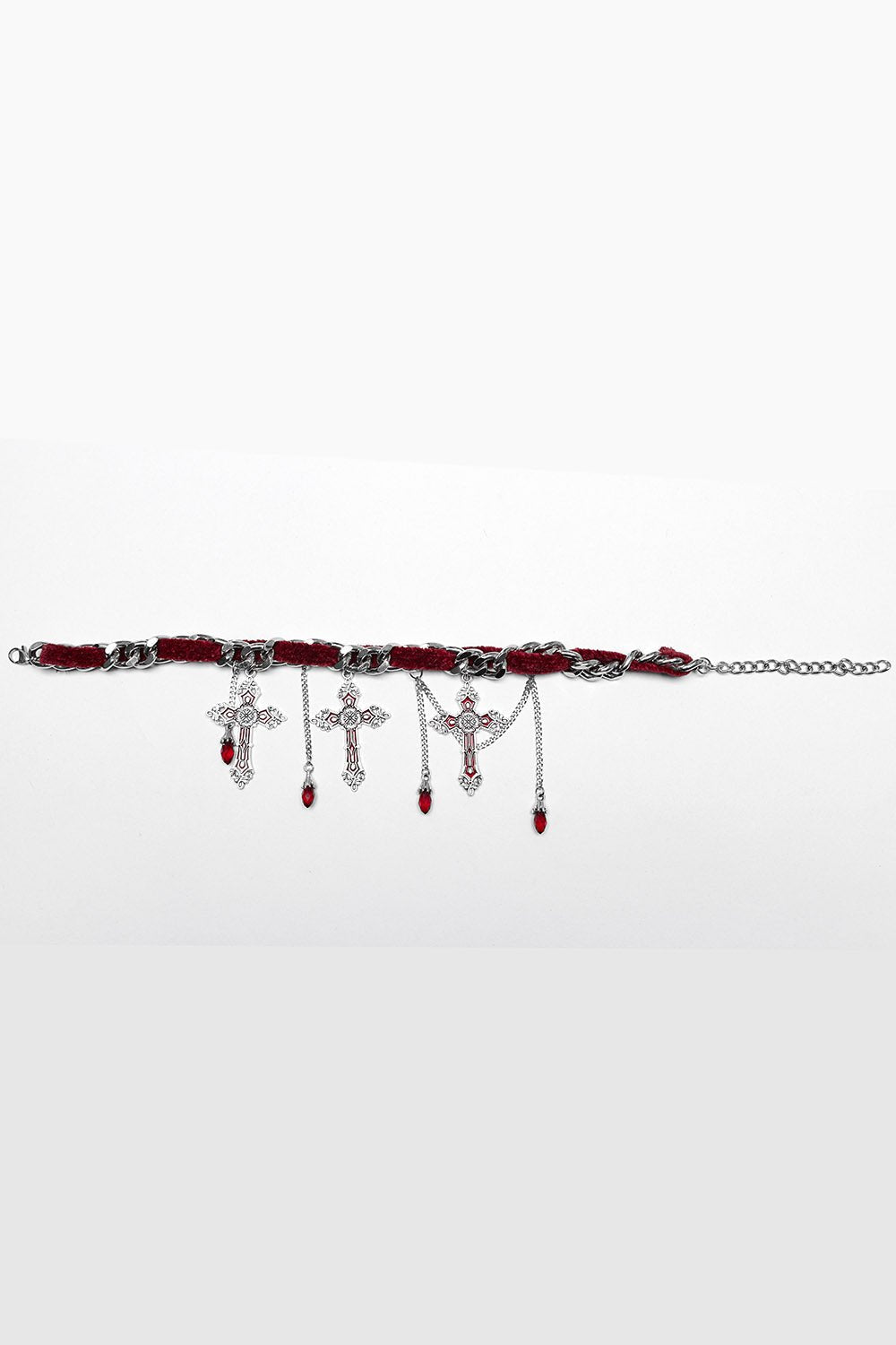 Blooddrop Vampire Goth Necklace [Red]