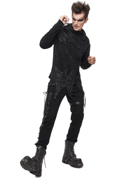 Born Villain Distressed Goth Pants