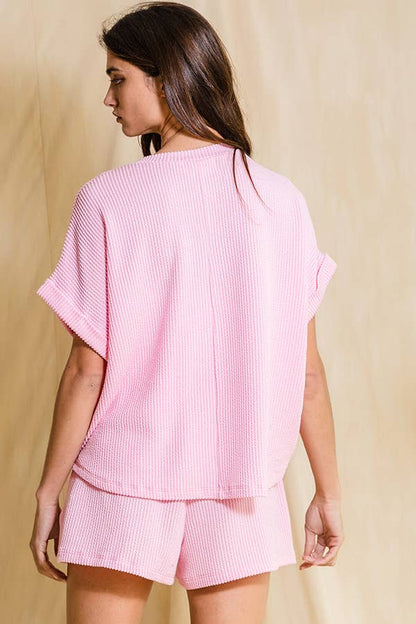 'TEXAS' Comfy Oversize Graphic Sweatshirt Top