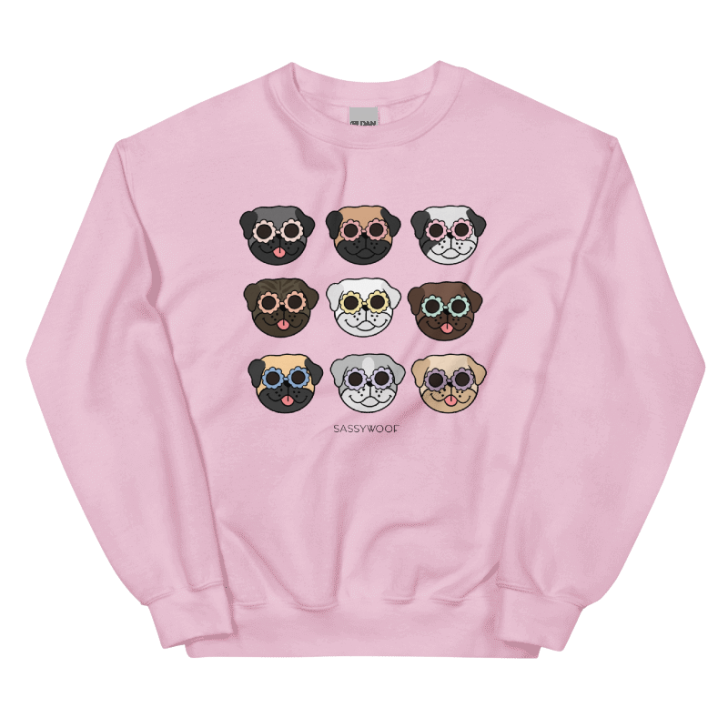 Sweatshirt - Pugs