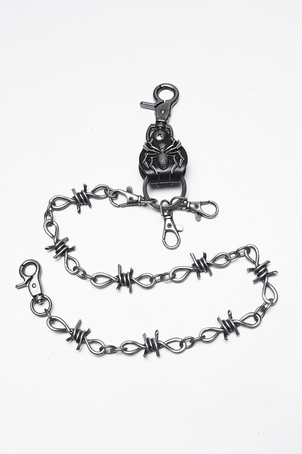 Black Venom Spider Keychain