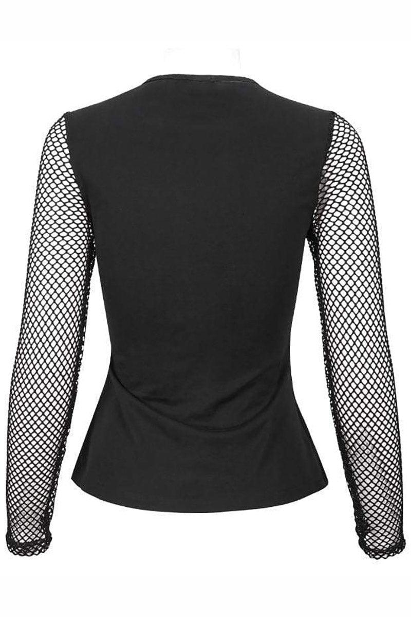 Daily Ritual Fishnet Top