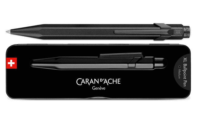 Caran d'Ache 849 XL Ballpoint Pen - Black Code