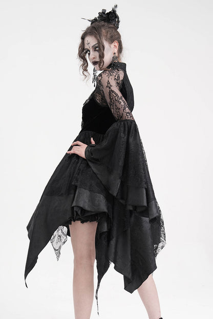 Banshee Beaded Gothic Dress