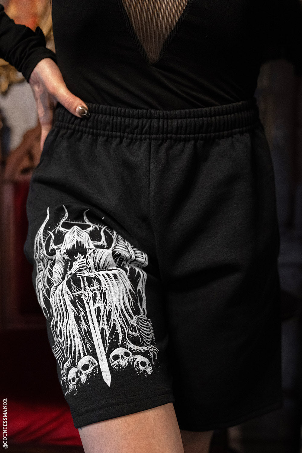 Angel of Death Sweat Shorts [Unisex]