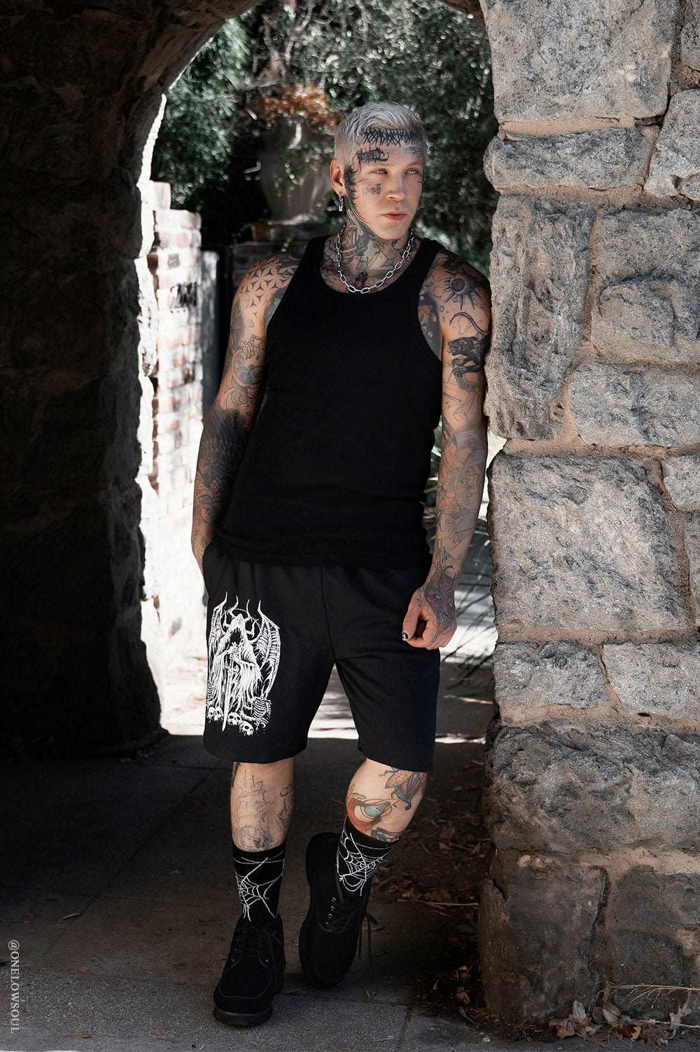 Angel of Death Sweat Shorts [Unisex]