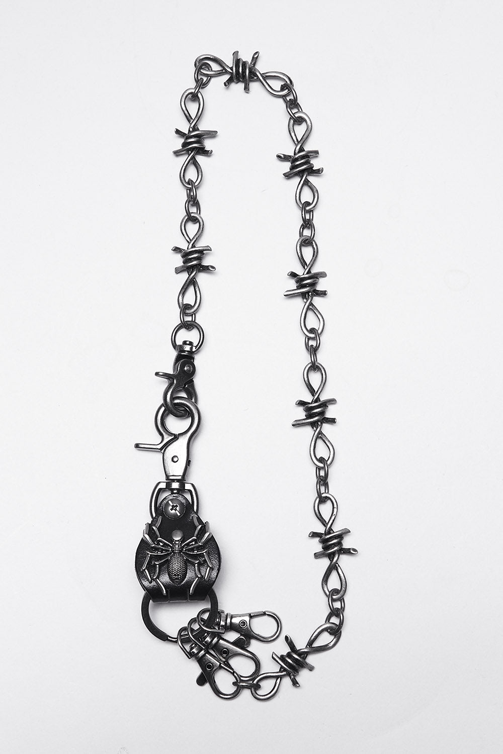Black Venom Spider Keychain