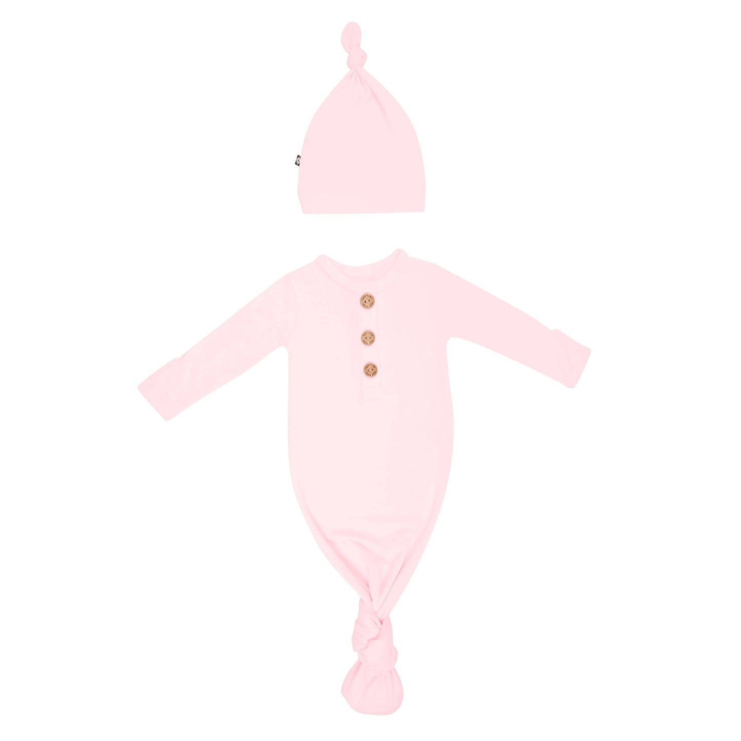 Knotted Gown with Hat Set in Sakura