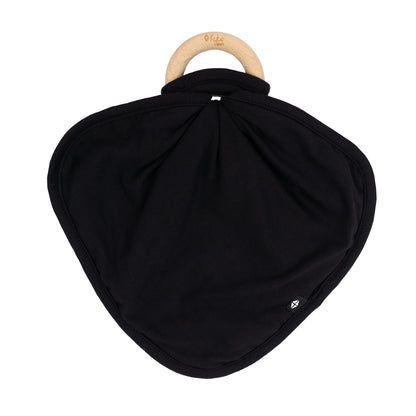 Lovey in Midnight with Removable Wooden Teething Ring