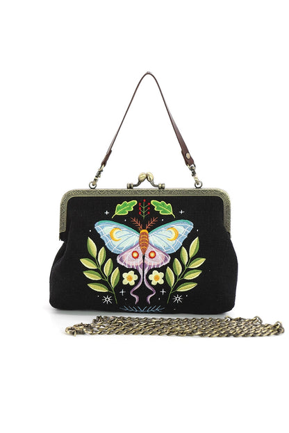 Butterfly Vintage Kisslock Bag