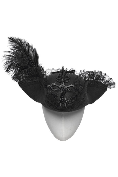 Beast Bones Gothic Pirate Hat