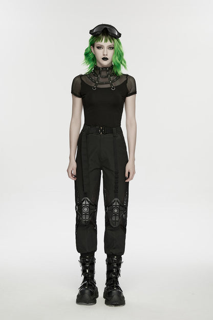 After Dark Fishnet Studded Top