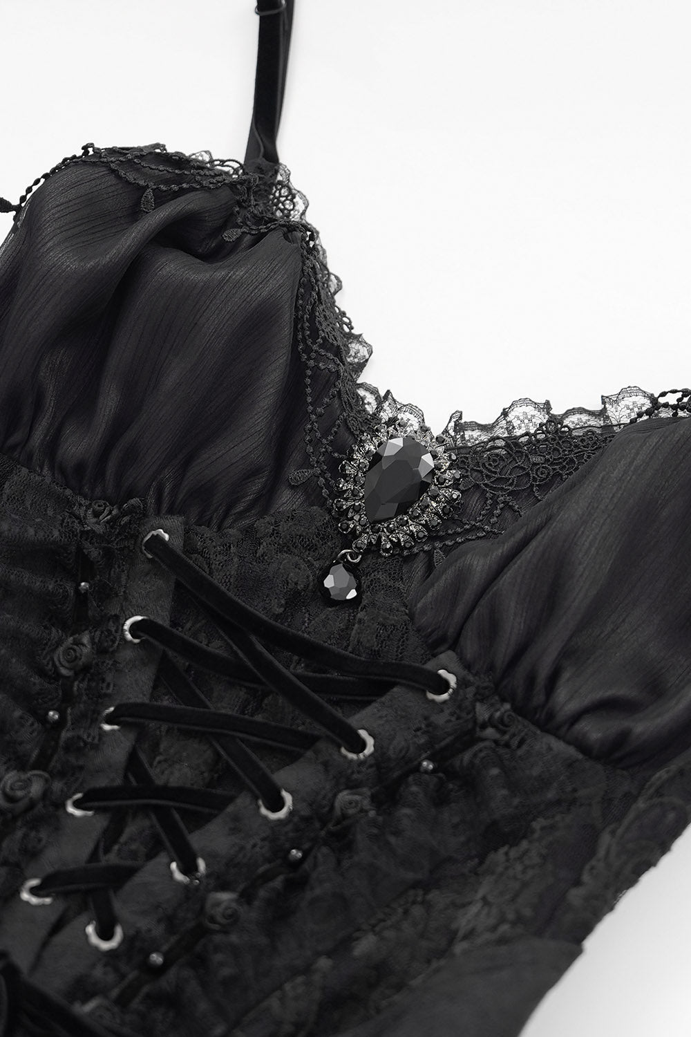 Bow to None Lace Corset Top
