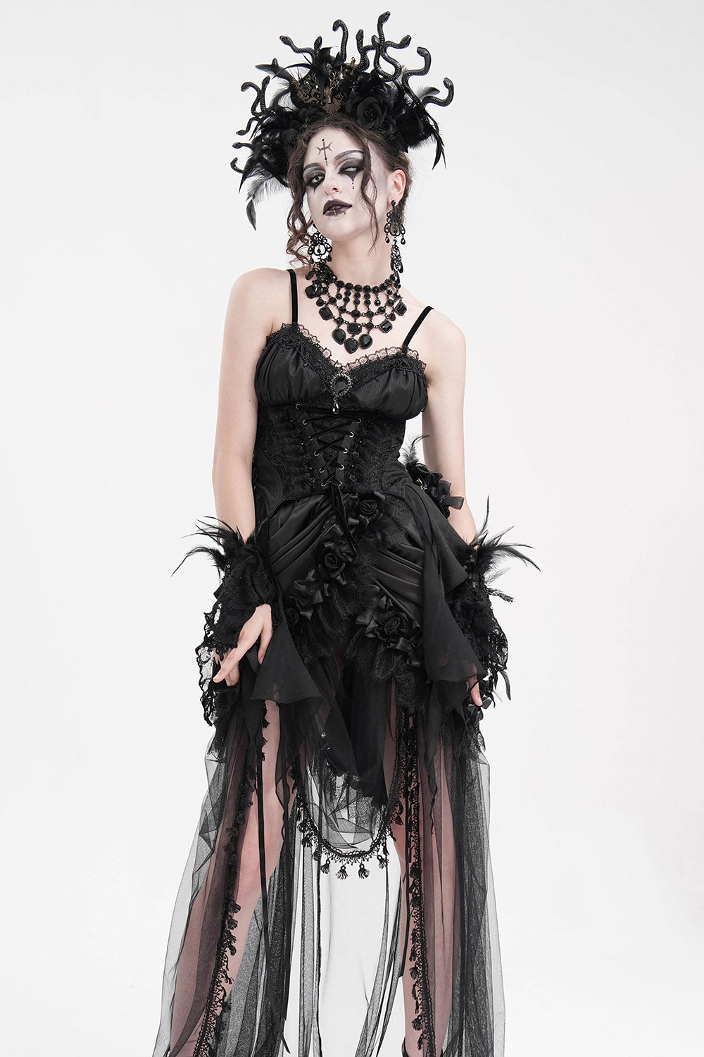Bow to None Lace Corset Top